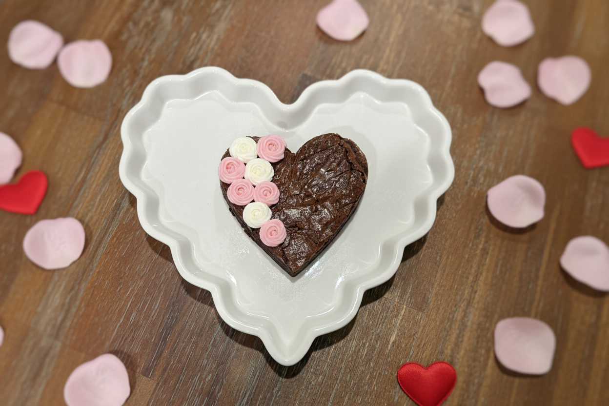 Heart Brownie