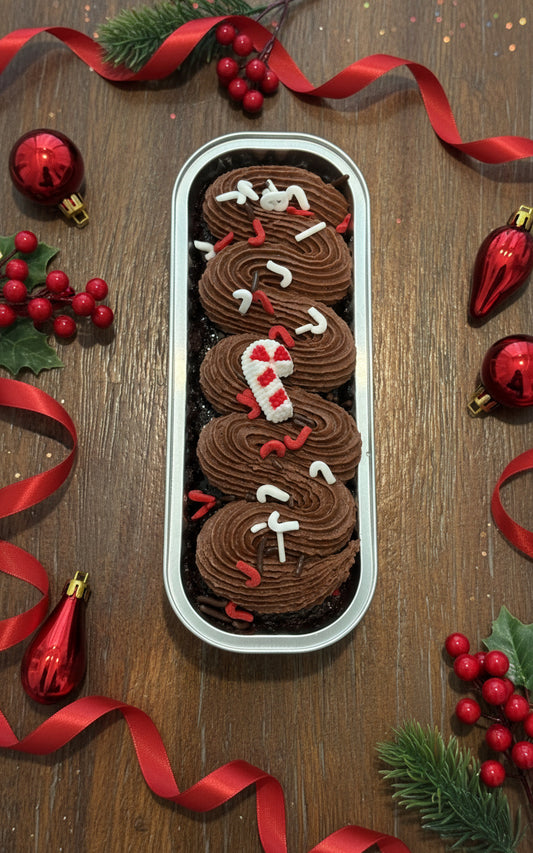 Chocolate Peppermint Mini Cake