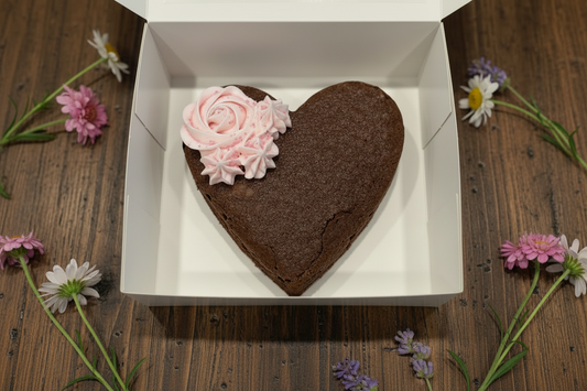 Heart Brownie